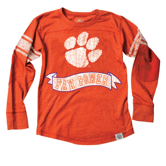 Clemson Tigers Blend LS Jersey Shirt