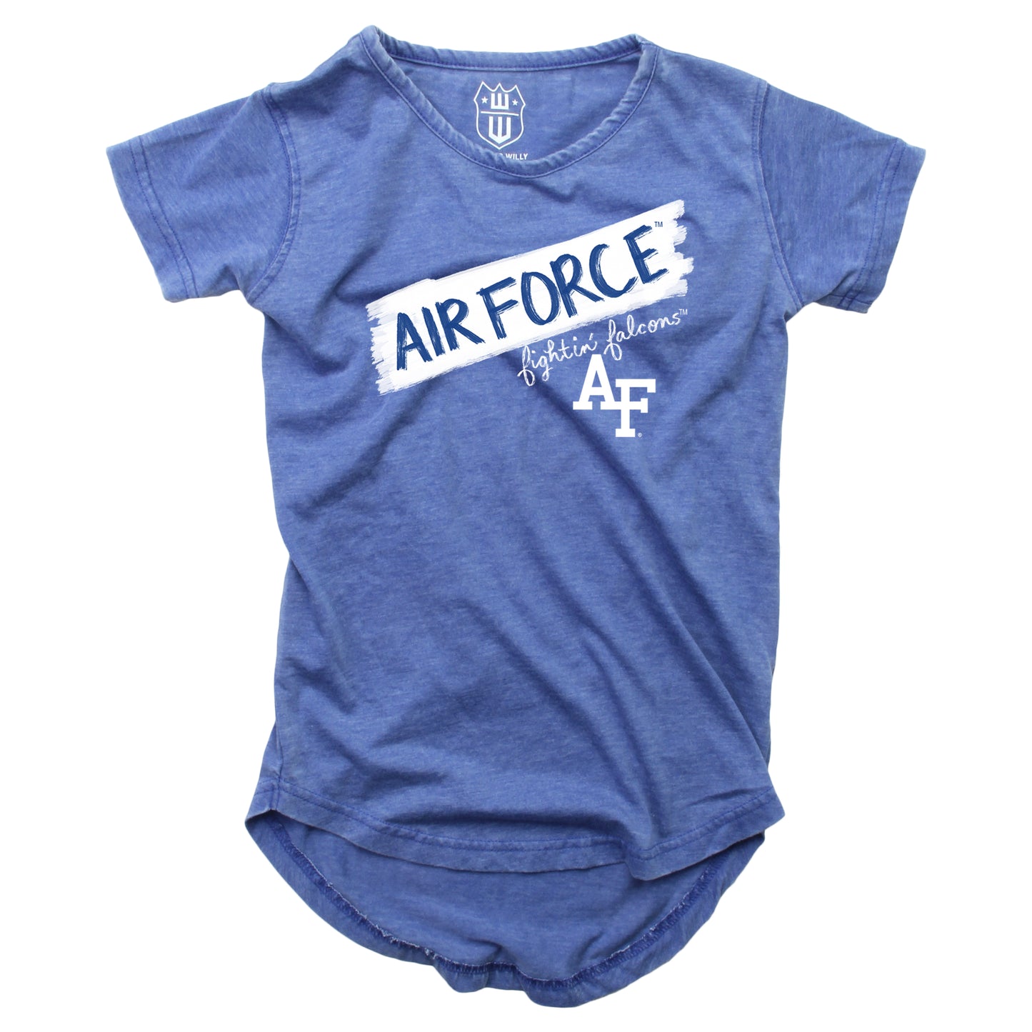 Air Force Falcons NCAA Girls S/S Burnout Tee