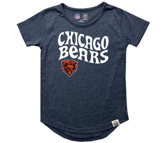 Chicago Bears NFL Girl's Youth Burnout T-Shirt