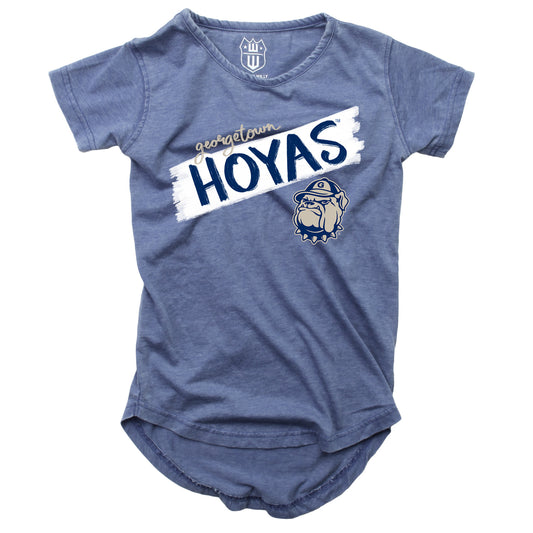 Georgetown Hoyas NCAA Girls S/S Burnout Tee