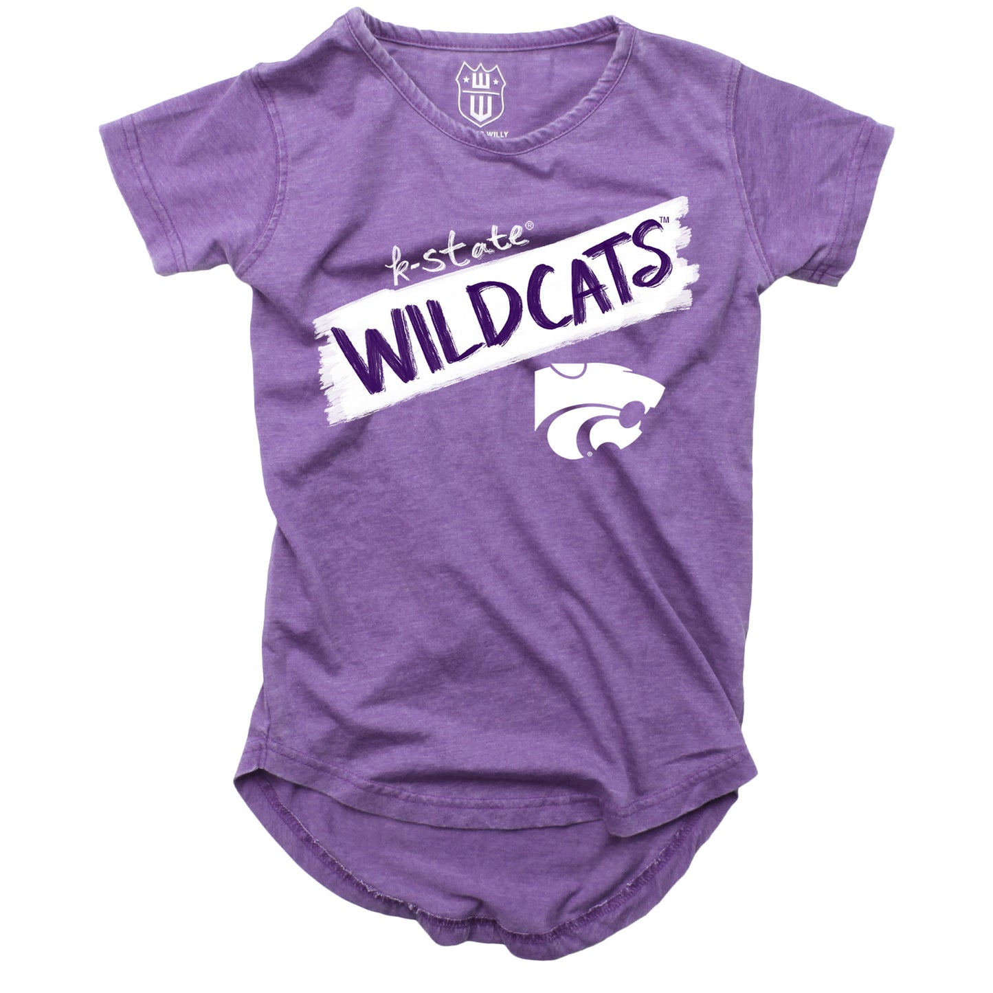 Kansas State Wildcats NCAA Girls S/S Burnout Tee