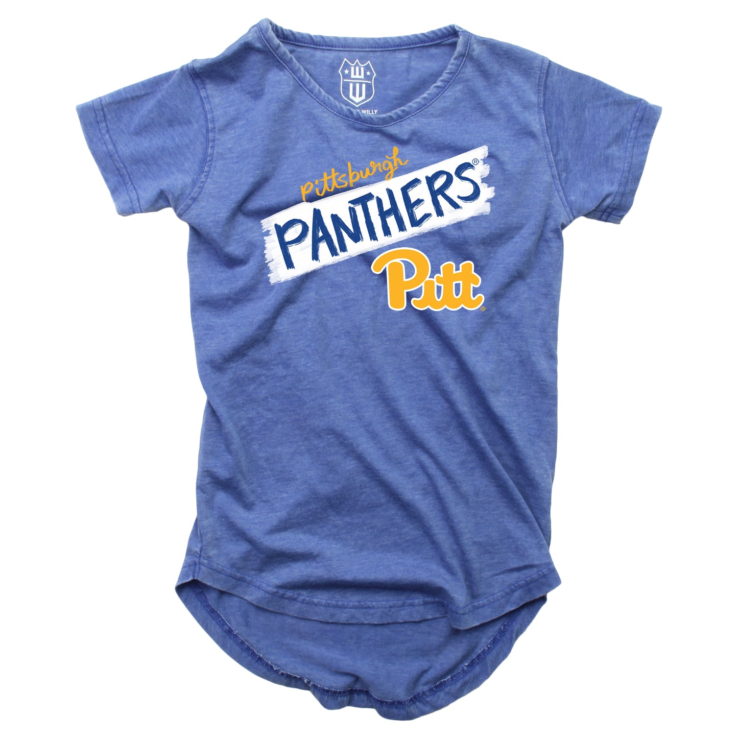Pittsburgh Panthers NCAA Girls S/S Burnout Tee