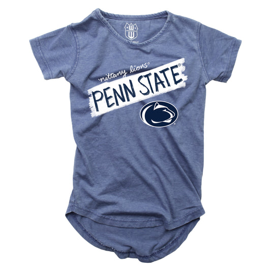 Penn State Nittany Lions NCAA Girls S/S Burnout Tee