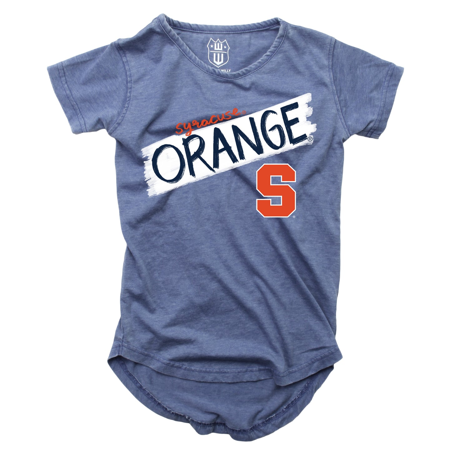 Syracuse Orange NCAA Girls S/S Burnout Tee