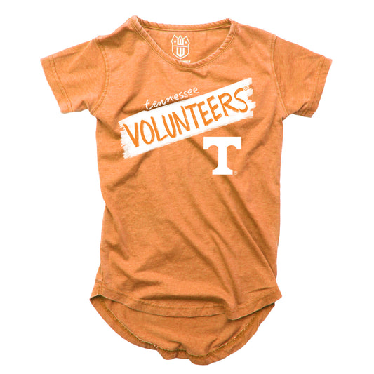 Tennessee Volunteers NCAA Girls S/S Burnout Tee