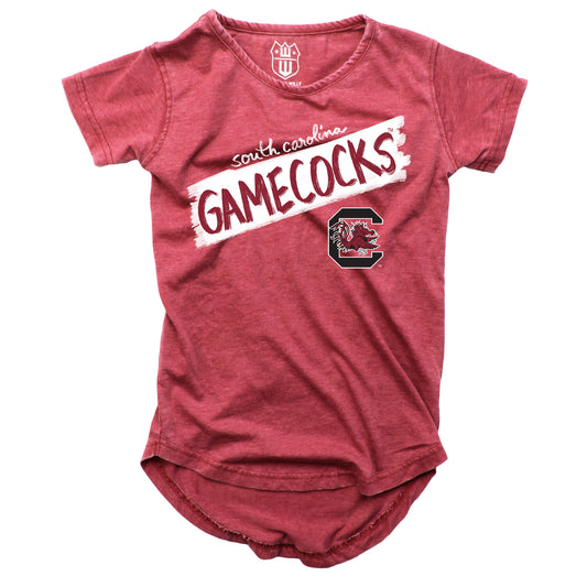 South Carolina Gamecocks NCAA Girls S/S Burnout Tee