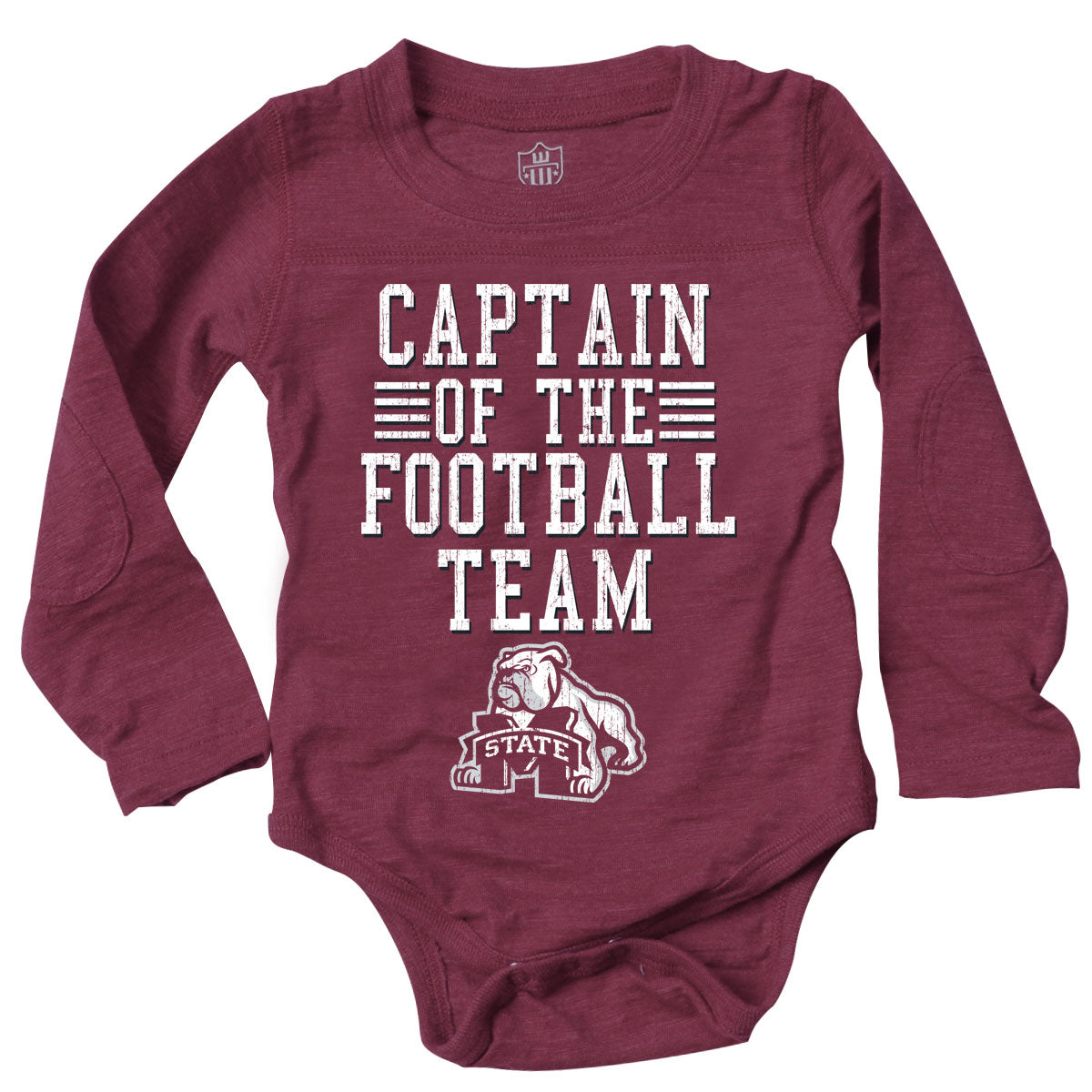 Mississippi State Bulldogs Infant Slub Bodysuit