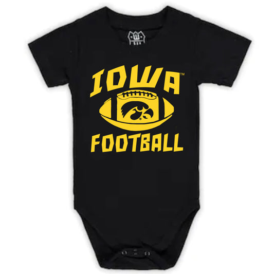 Iowa Hawkeyes Infant Short Sleeve Hopper