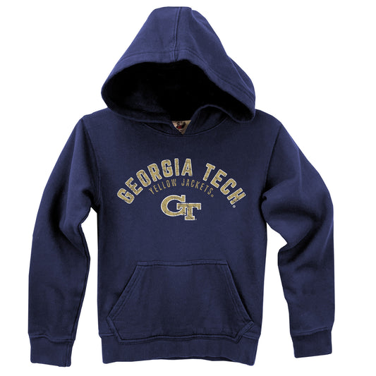 Georgia Tech Yellow Jackets NCAA Kids Fleece Hoodie