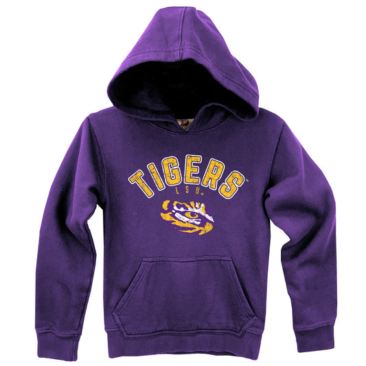 LSU Tigers NCAA Kids Fleece Hoodie