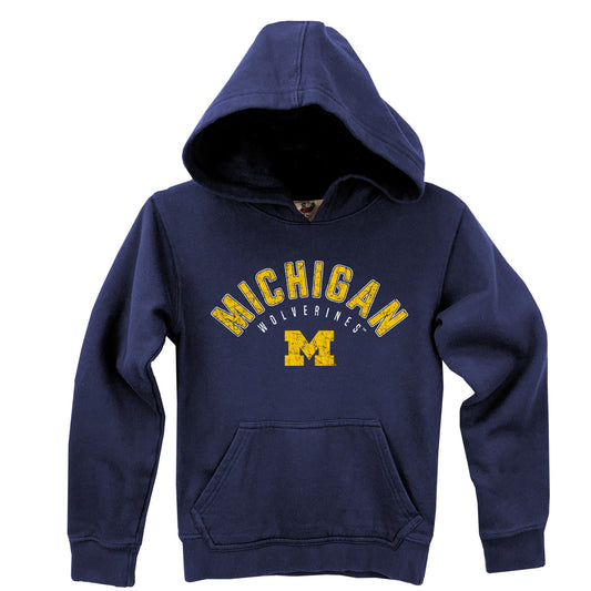 Michigan Wolverines NCAA Kids Fleece Hoodie