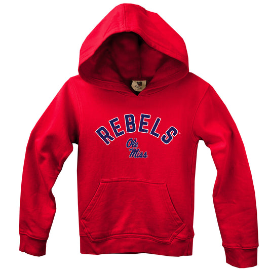 Ole Miss Rebels NCAA Kids Fleece Hoodie