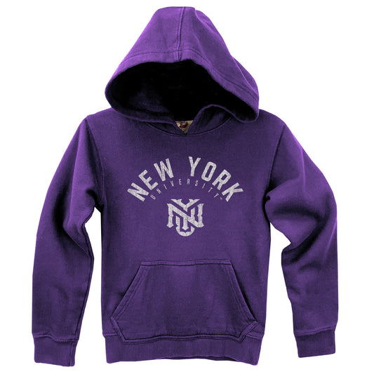 NYU Violets NCAA Kids Fleece Hoodie