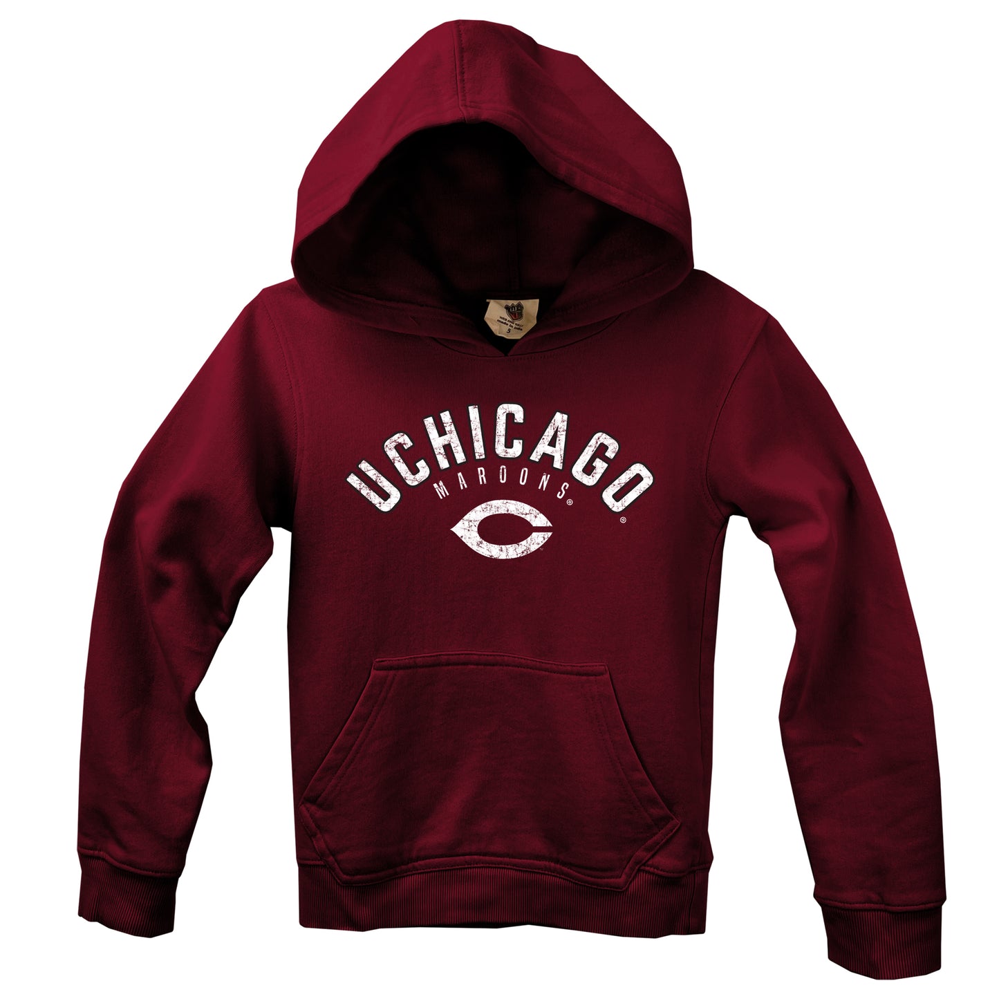 Univ of Chicago Maroons NCAA Kids Fleece Hoodie