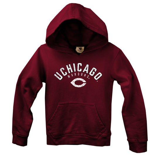 Univ of Chicago Maroons NCAA Kids Fleece Hoodie