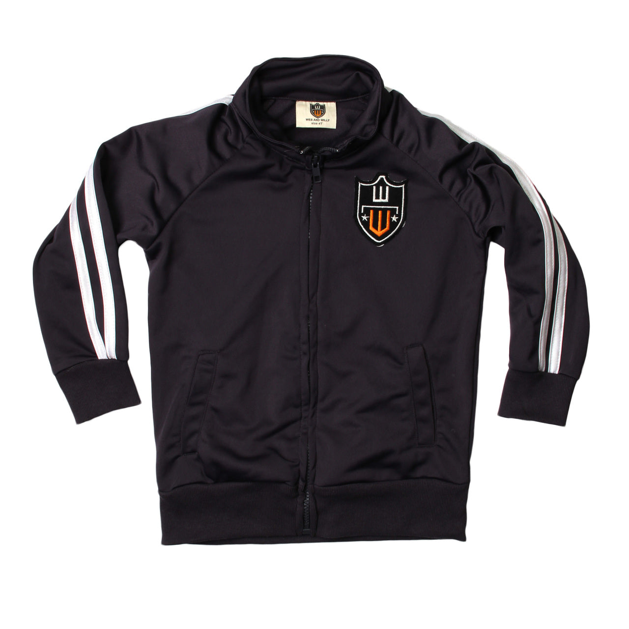 Youth Boys Black Performance Jacket