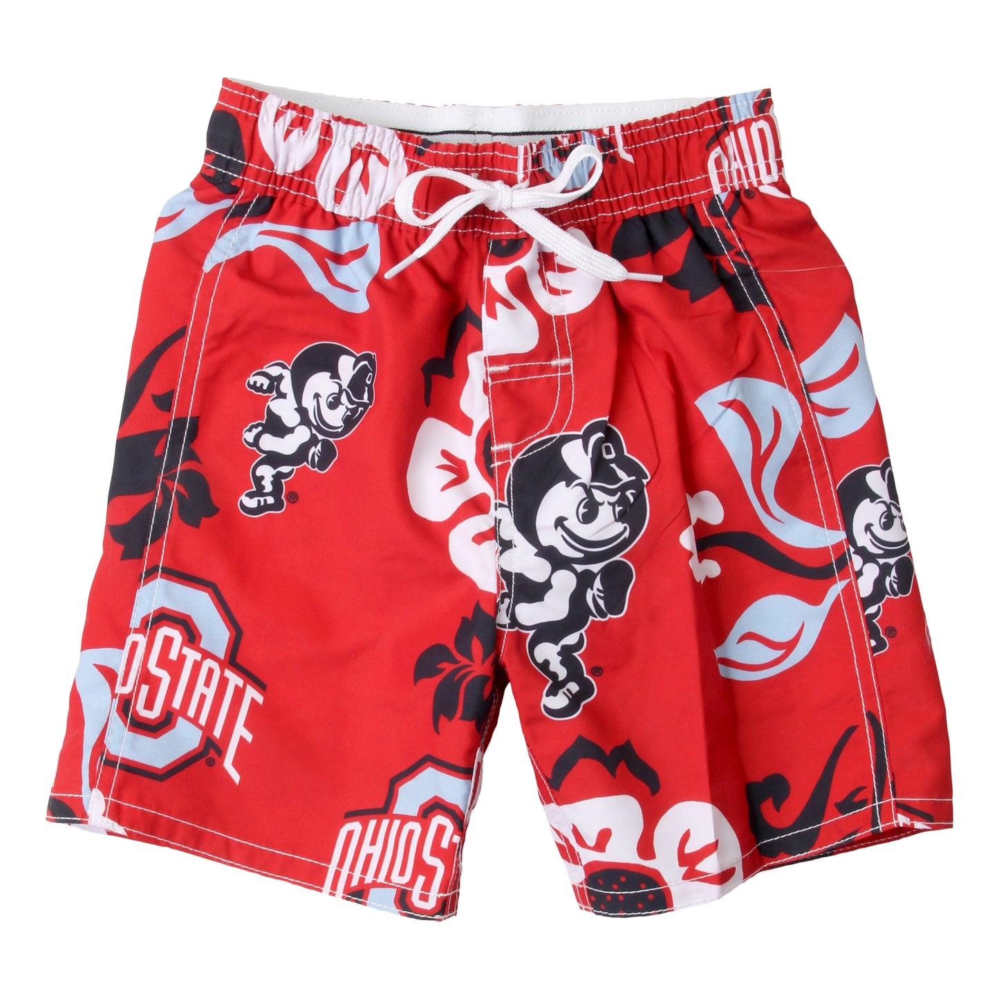 Ohio State Buckeyes Youth Boys Floral Trunks