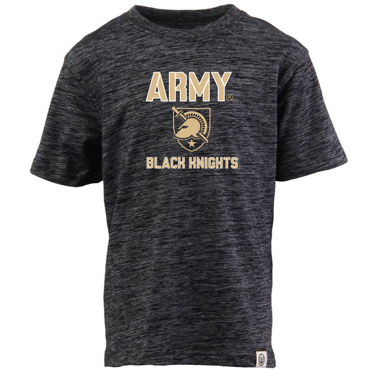 Army Knights NCAA Kids S/S Cloudy Yarn Tee