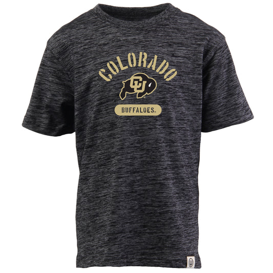 Colorado Buffaloes NCAA Kids S/S Cloudy Yarn Tee