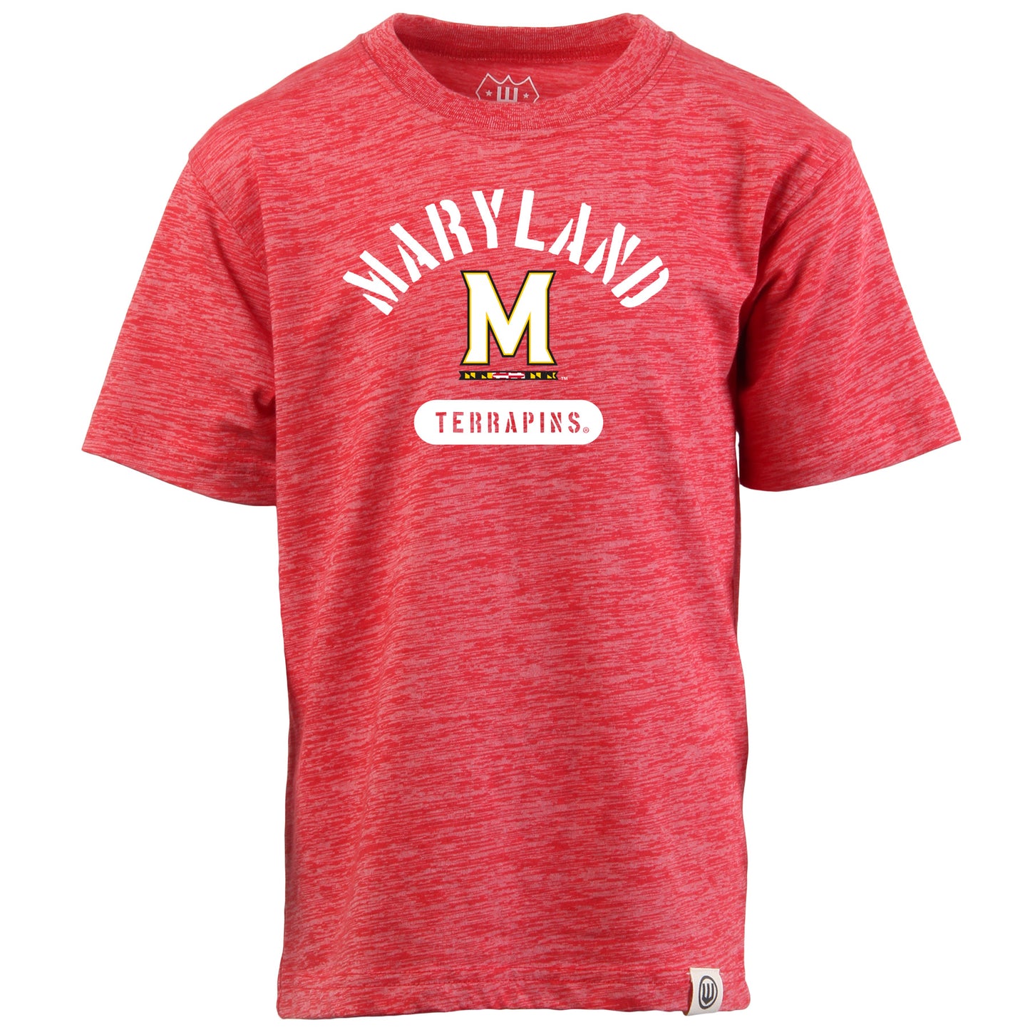 Maryland Terrapins NCAA Kids S/S Cloudy Yarn Tee