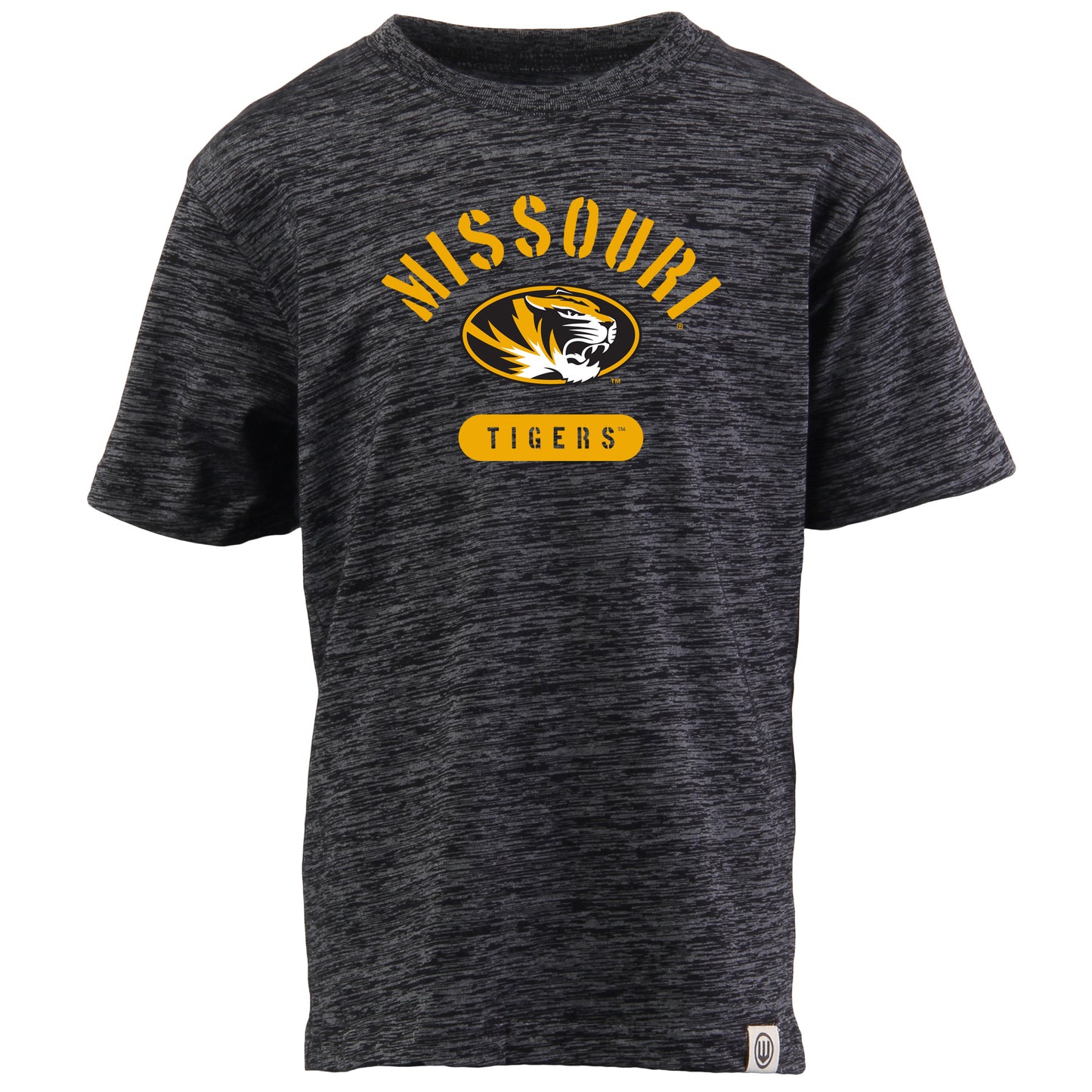 Missouri Tigers NCAA Kids S/S Cloudy Yarn Tee