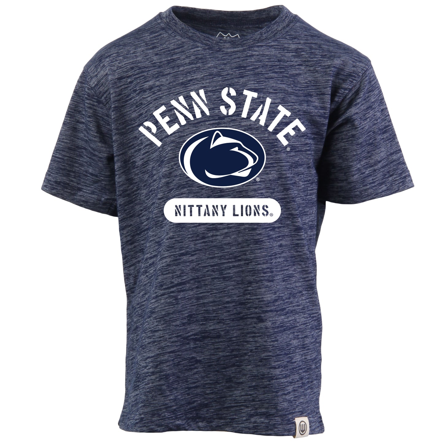 Penn State Nittany Lions NCAA Kids S/S Cloudy Yarn Tee