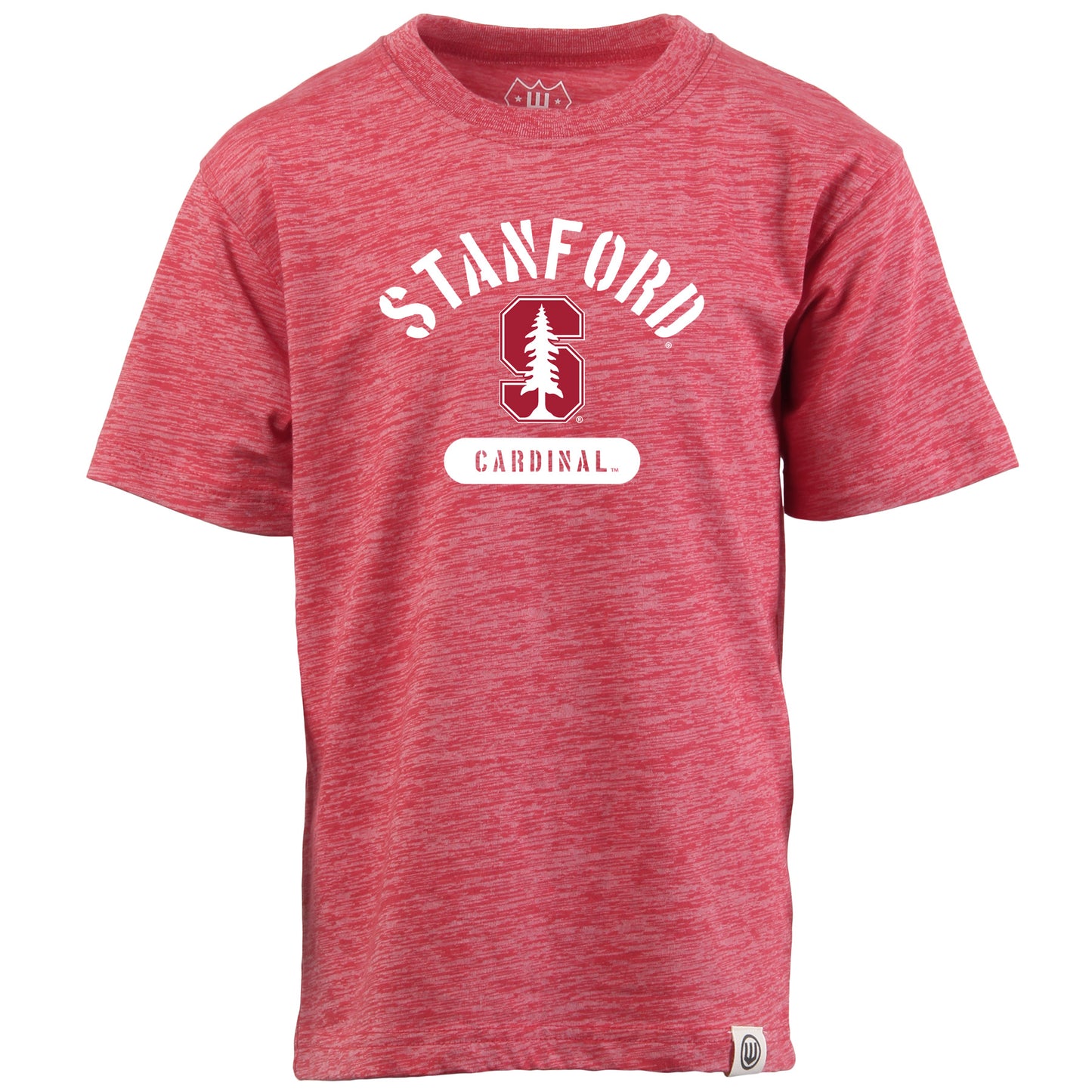Stanford Cardinal NCAA Kids S/S Cloudy Yarn Tee