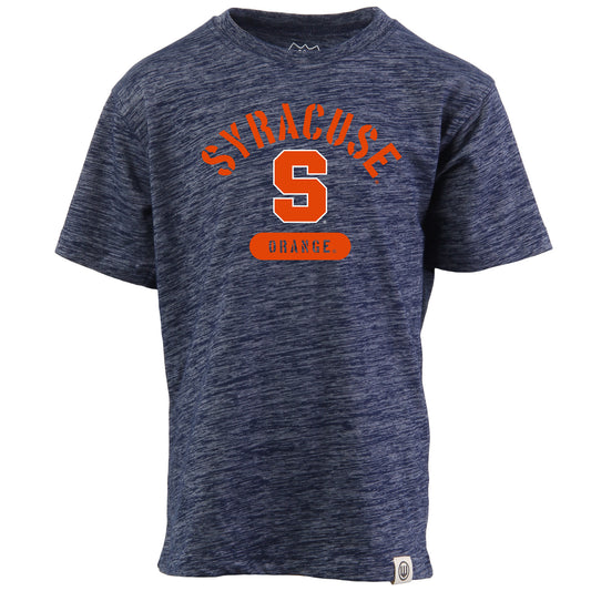 Syracuse Orange NCAA Kids S/S Cloudy Yarn Tee