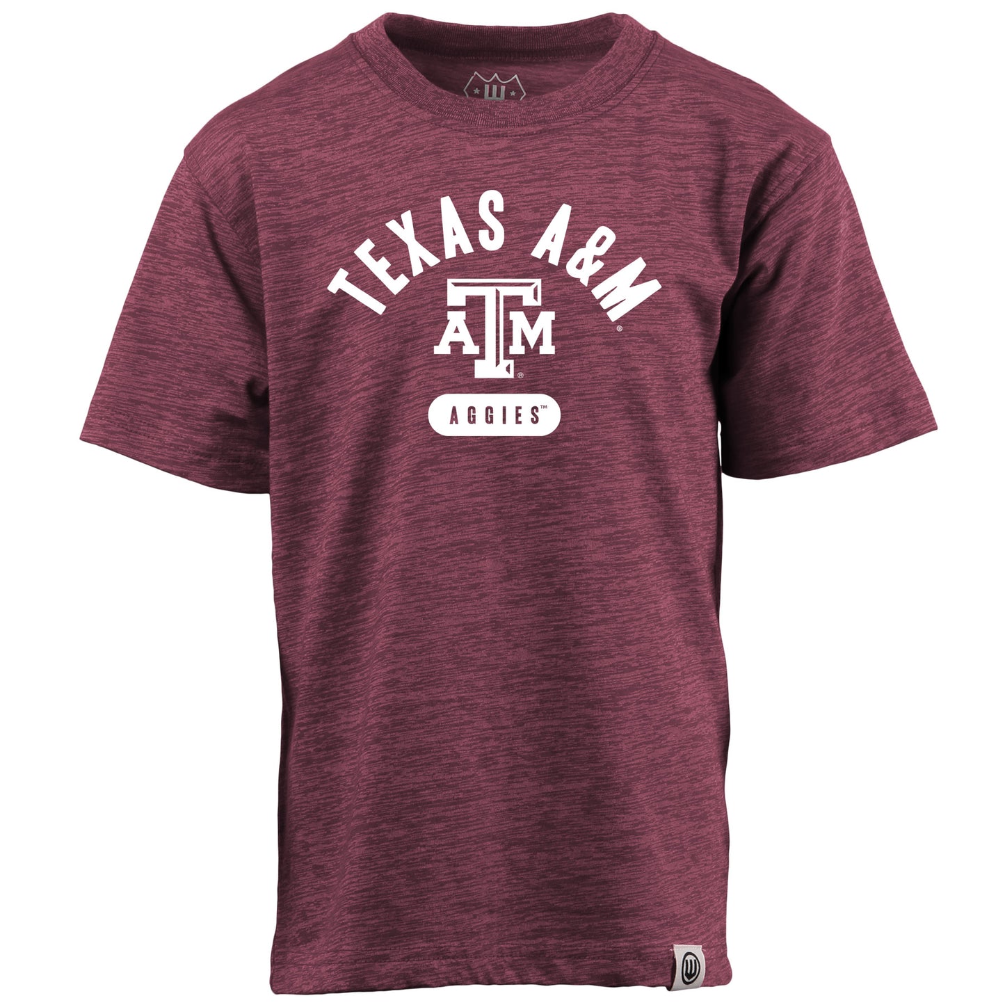 Texas A&M Aggies NCAA Kids S/S Cloudy Yarn Tee