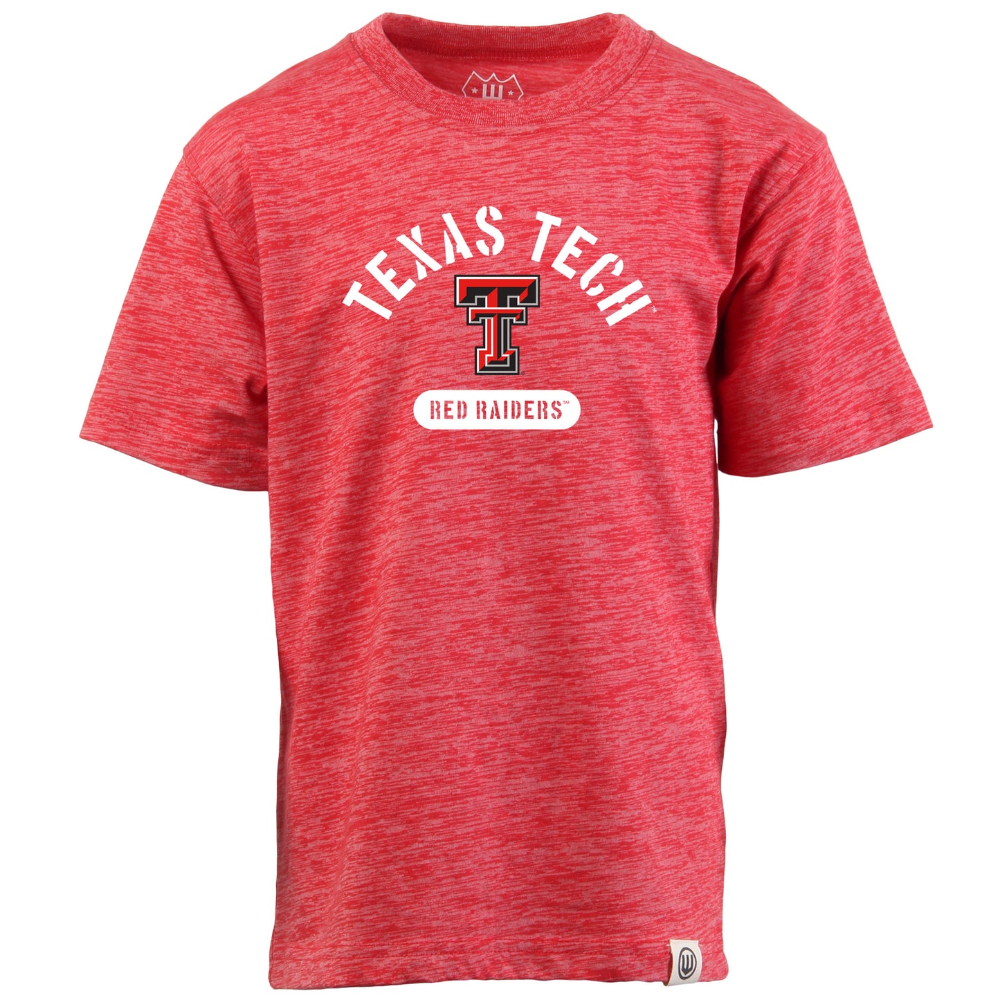 Texas Tech Red Raiders NCAA Kids S/S Cloudy Yarn Tee