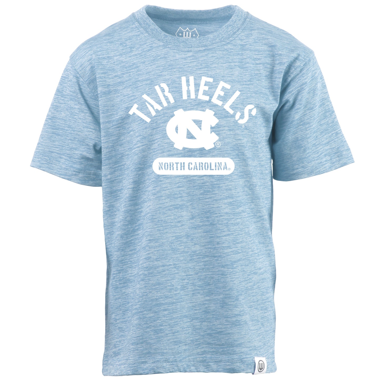 North Carolina Tar Heels NCAA Kids S/S Cloudy Yarn Tee