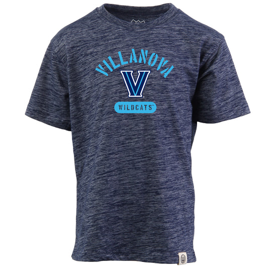 Villanova Wildcats NCAA Kids S/S Cloudy Yarn Tee