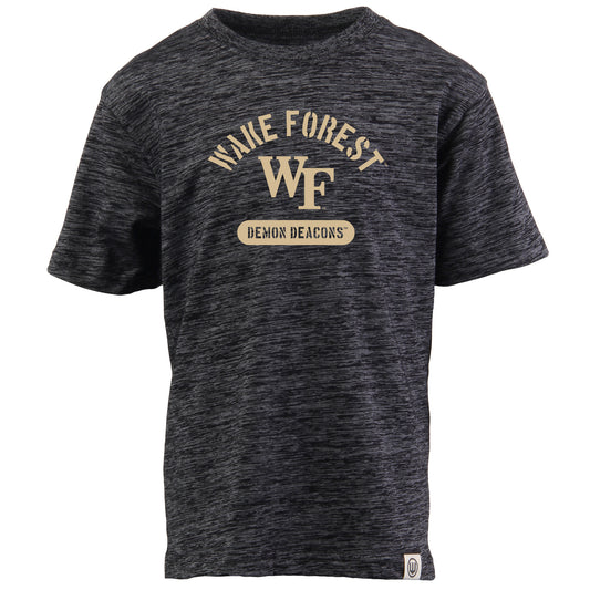 Wake Forest Demon Deacons NCAA Kids S/S Cloudy Yarn Tee