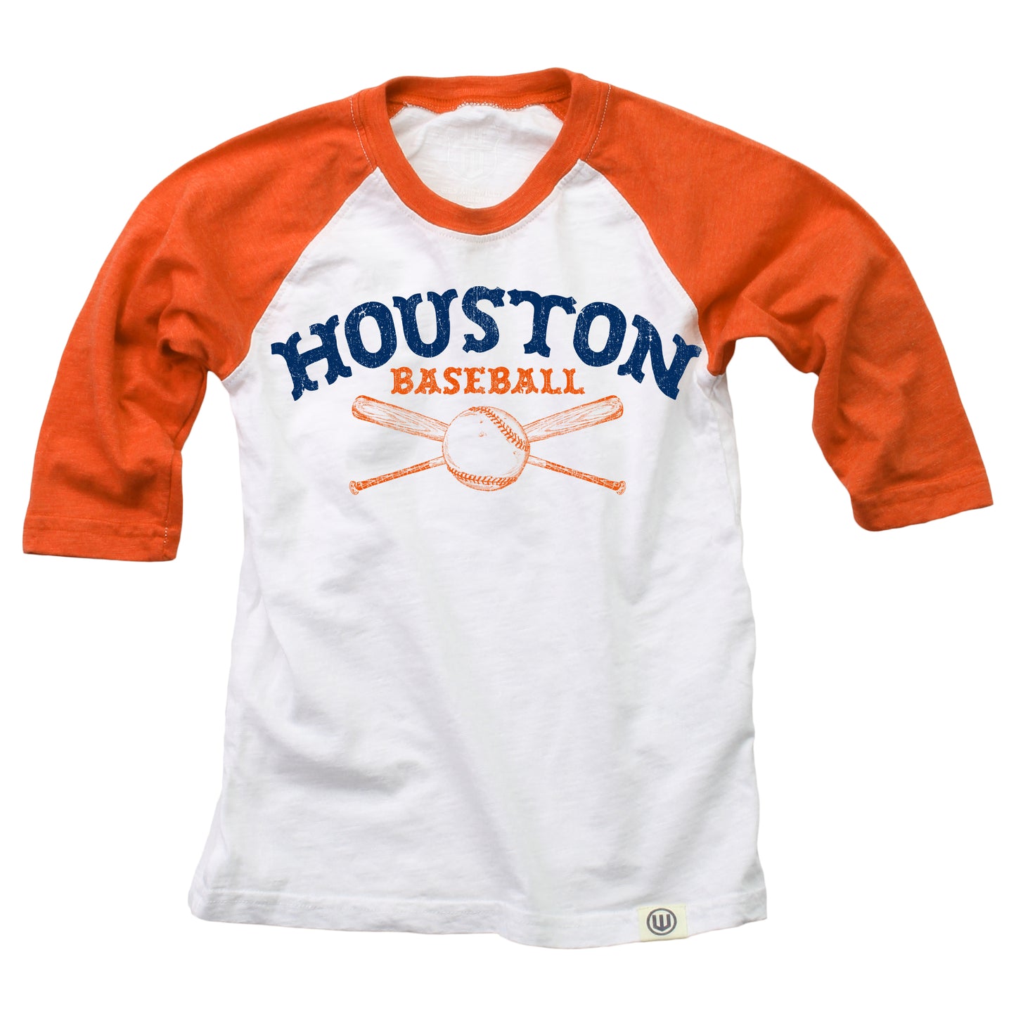 Houston Youth Baseball 3/4 Sleeve Raglan