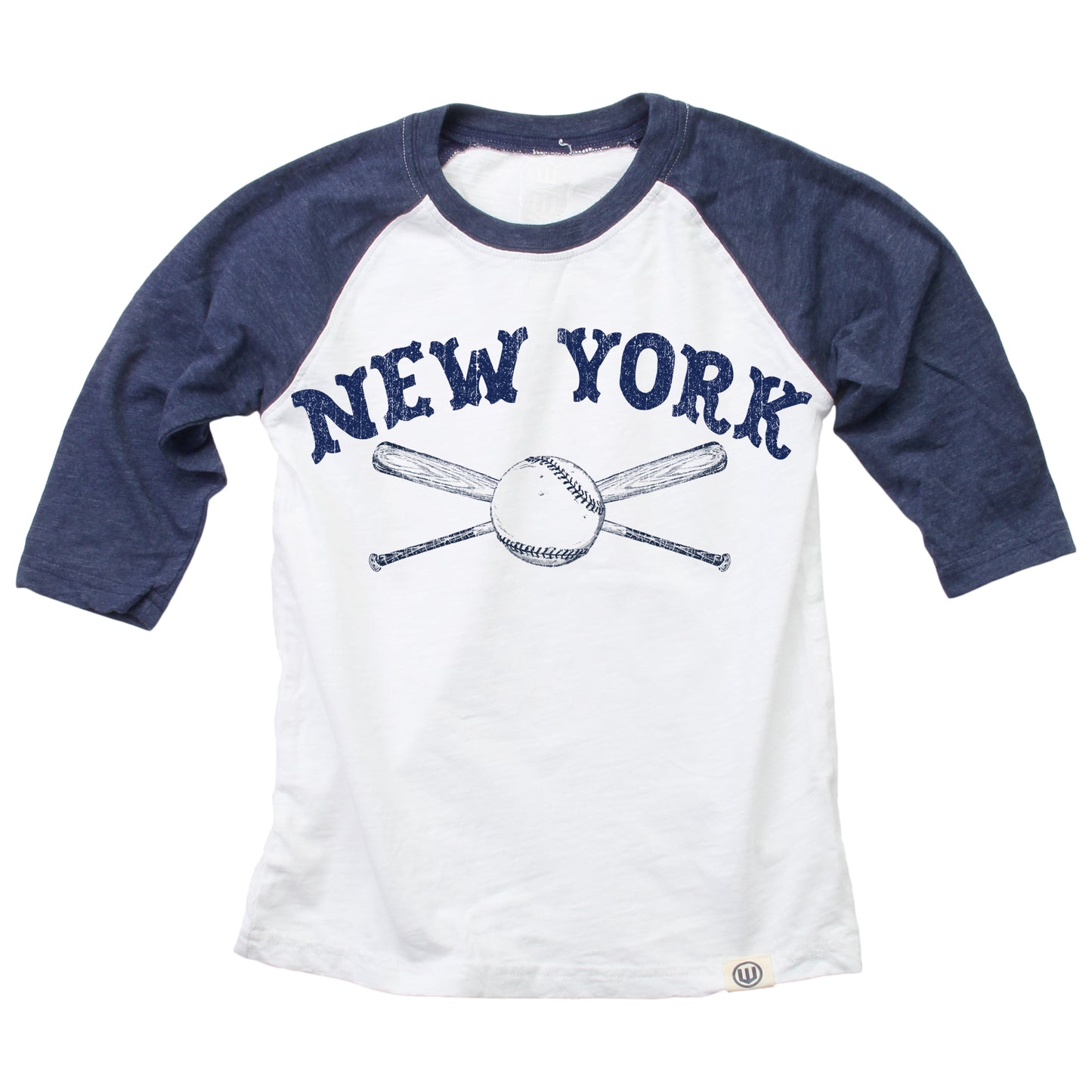 New York Youth Baseball 3/4 Sleeve Raglan