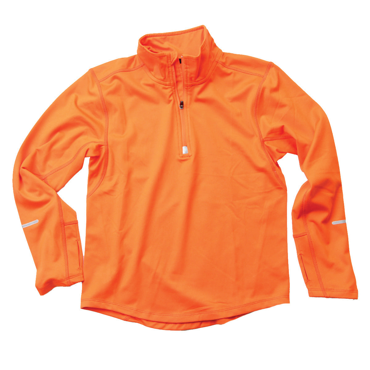 Youth Boys Orange Performance Pullover