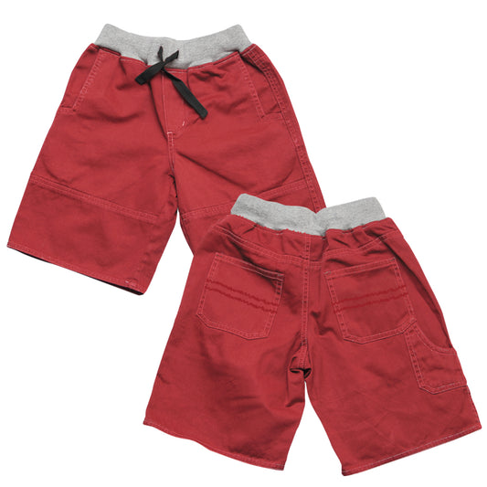 Youth Rib Waist Twill Short