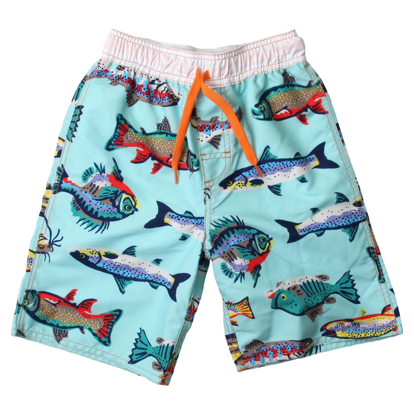 Youth Boys Freshwater Fish Swim Trunks