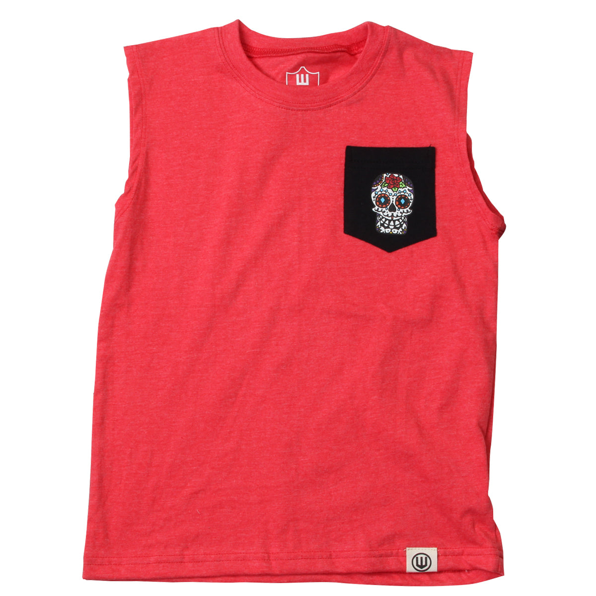 Youth Sugar Skulls Blend Sleeveless Tee