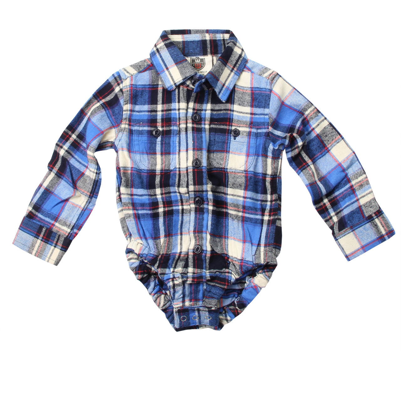 Blue Moon Plaid Hopper