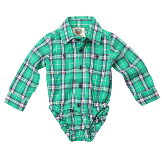 Infant's Irish Plaid Bodysuit