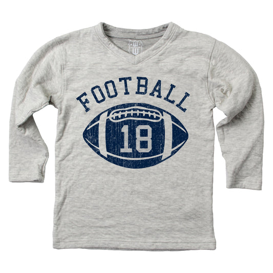 Youth Boys Jie Jie Football V-Neck