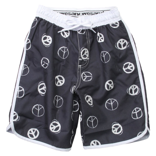 Youth Boys Peace Signs Swim Trunk