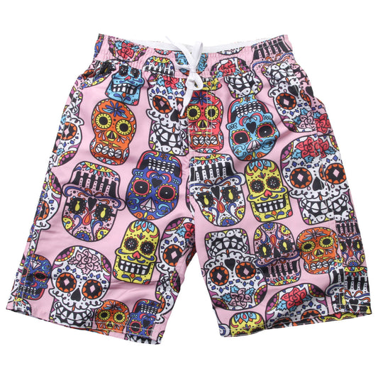 Youth Boys Sugar Skull Trunks