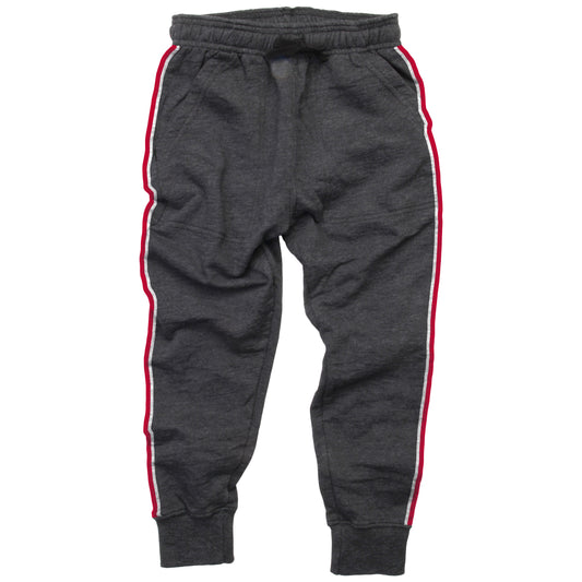 Youth Boys Reverse Fleece Jogger-Black