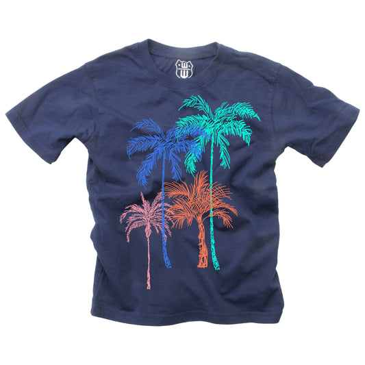 Youth Boys Palm Trees Tee