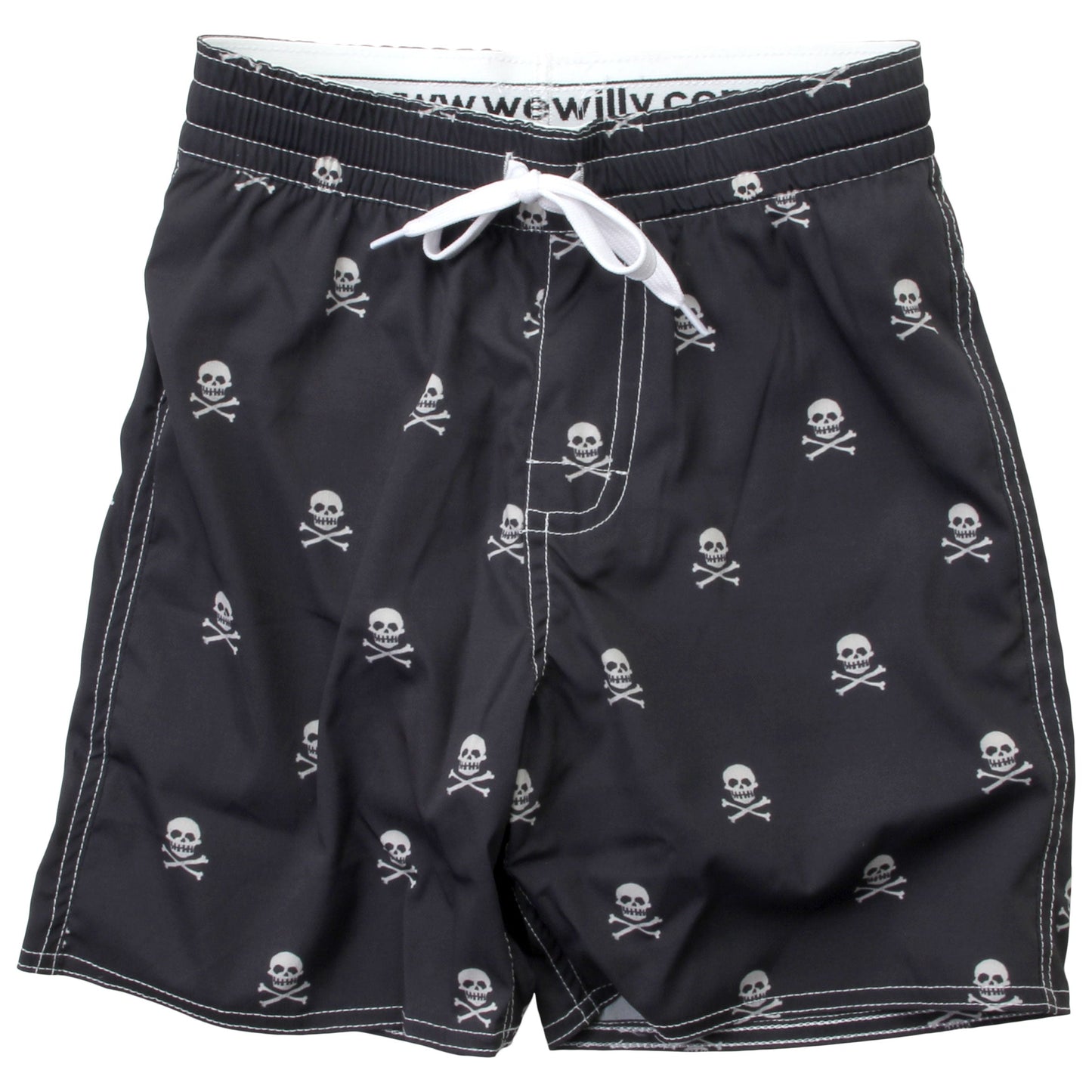 Youth Boys Skull Swim Trunks