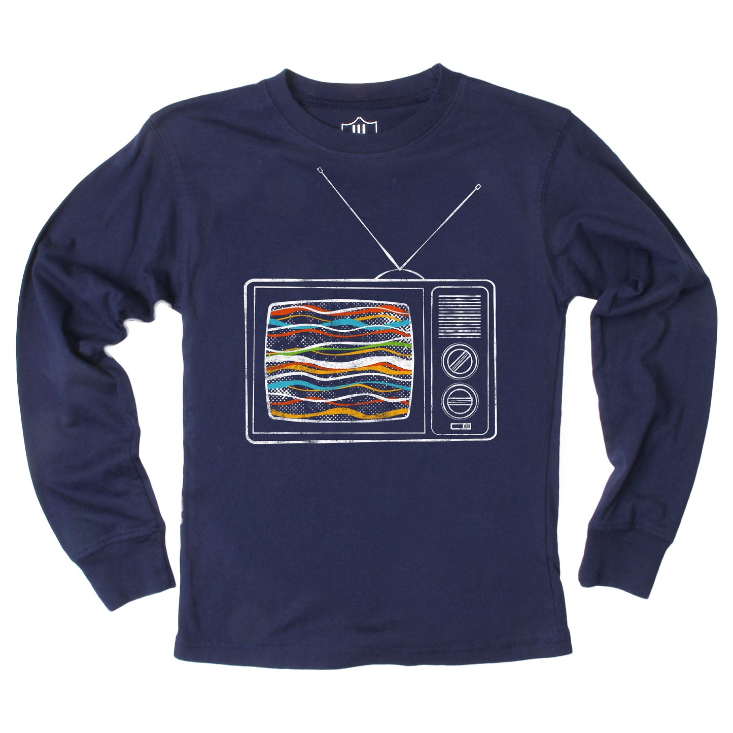 Youth Boys Vintage TV Long Sleeve Tee