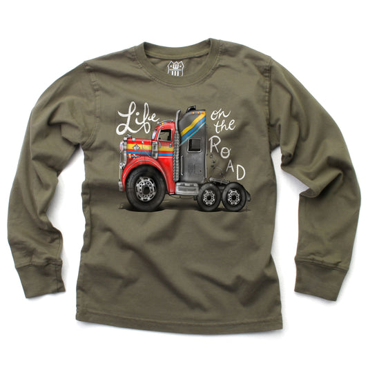 Youth Boys Life on the Road Tee