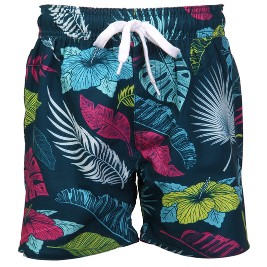 Youth Boys Tropical Floral Tech Trunks